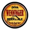 WENNINGER beer and ale cerveza wall clock