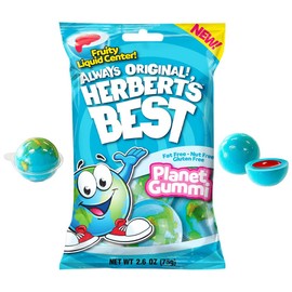 Herbert's Best Gummies - Pack of (4) Peg Bags - Viral TikTok Gummy Candy (Planet Gummi)