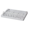 LogiLink Professional NK4034 Keystone Aufputz-Leer Gehäuse, 4-Fach