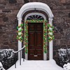 Pack of 4 Christmas Garlands, Green, Artificial Fir Garland, Diameter