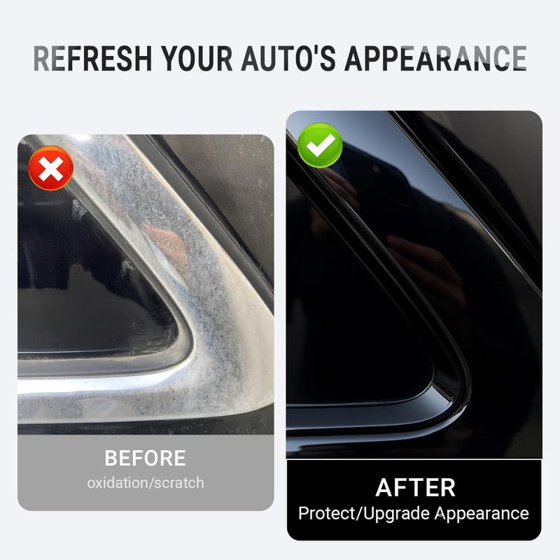 MusTree Chrome Delete Vinyl Wrap Kit fit for 2015-2023 Chrysler