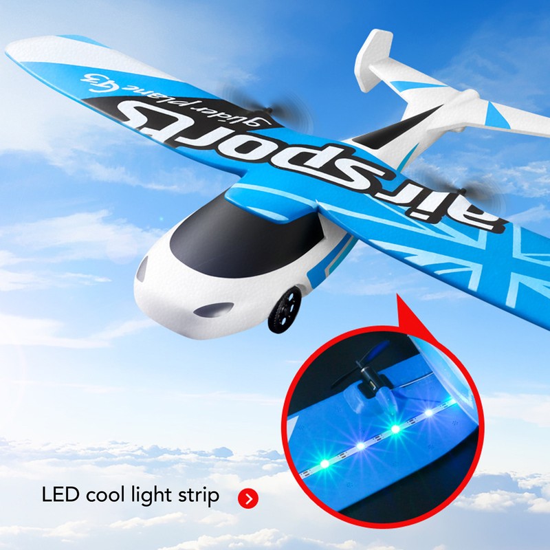 RC Airplane 2.4Ghz EPP Plastic Remote Control Aircraft Glider with