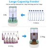 Kacoomi Automatic Dog Cat Feeder and Water Dispenser Gravity Food