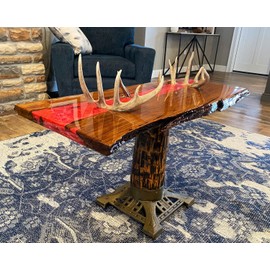 Primaloc Premium Clear Epoxy Resin - 1 Quart Kit (16oz Resin + 16oz Hardener) | Table Tops, Bar Tops, Countertops | Food Safe, Bubble-Free, UV Resistant - Easy Application