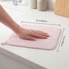 REDKISS 12 Pack Microfiber Washcloths Set, 12 x 12 Inches,