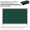 Eden's Decor privacy fence screen Heavy Duty Fencing Chain Link