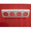 FPM Metals Stewart Warner style under-mount gauge panel 4 hole