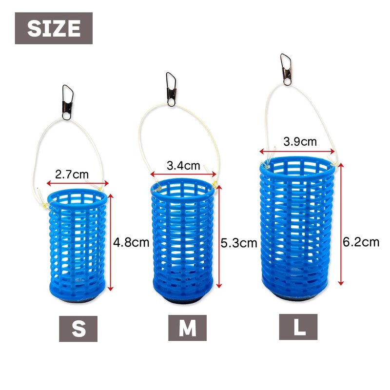 Olludo Fishing Tackle Sabiki Cage "Kago Gold A" M Size