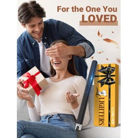Candle Lighter Stocking Stuffers for Women Men: Electric Plasma Flameless Rechargeable Lighters Christmas Birthday Gifts Present for Her Women Men Mom Adults Cool Gadget for Kitchen Home Camping