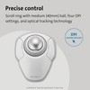 Kensington Orbit Wireless Trackball with Scroll Ring - White (K70991WW)