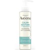 Aveeno Face CALM+RESTORE Nourishing Oat Cleanser, Gently Cleanses, For Sensitive Skin, With Prebiotic Oat and Calming Feverfew, Fragrance Free, 200ml