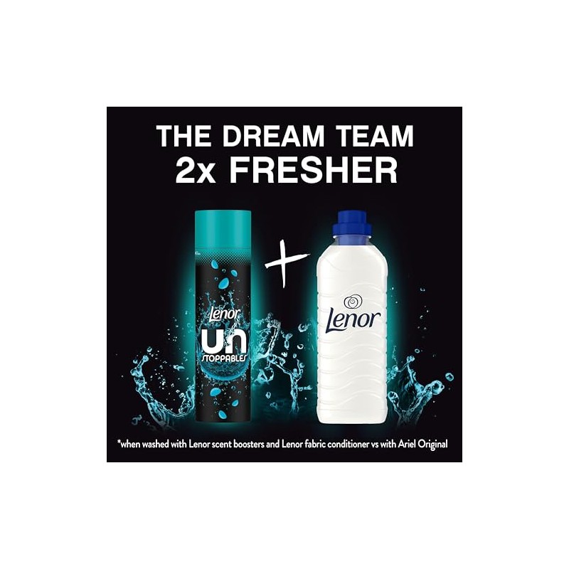 Lenor Unstoppables Fresh, Scent Booster, 735g, Long-Lasting Freshness from Wash