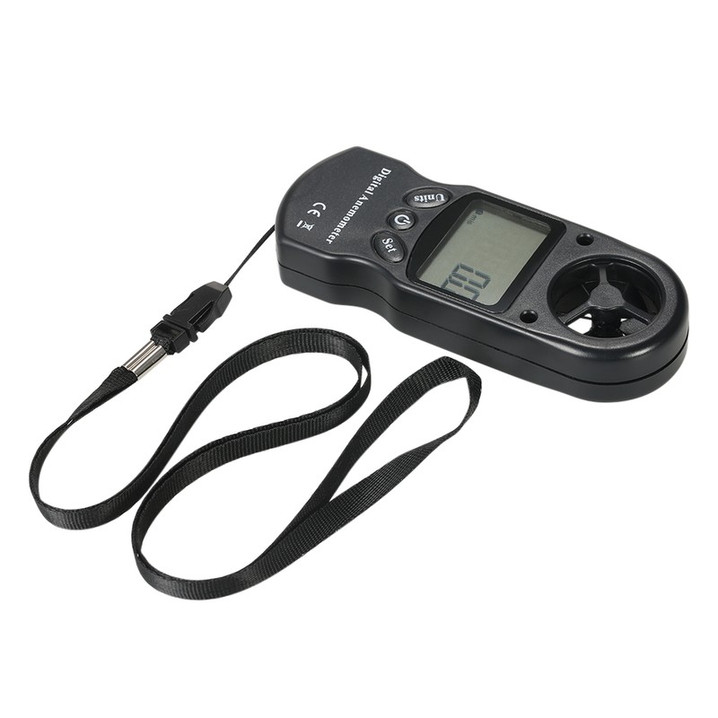 8 in 1 Handheld Digital Anemometer Wind Speed/Temperature/Humidity/Wind Chill/Heat Index/Dew