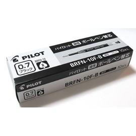 Pilot oil-based ballpoint pen refill BRFN10 0.7 mm Black brfn cpap-accl-4 – B/10 Set