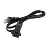 Janzoom Cable de Alimentación NEMA 1‑15P A NEMA 1‑15R, 1