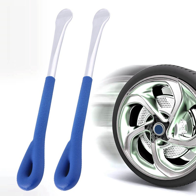 2Pcs Motorcycle Bike Tire Lever Tool Spoon Tyre Wheel Changing