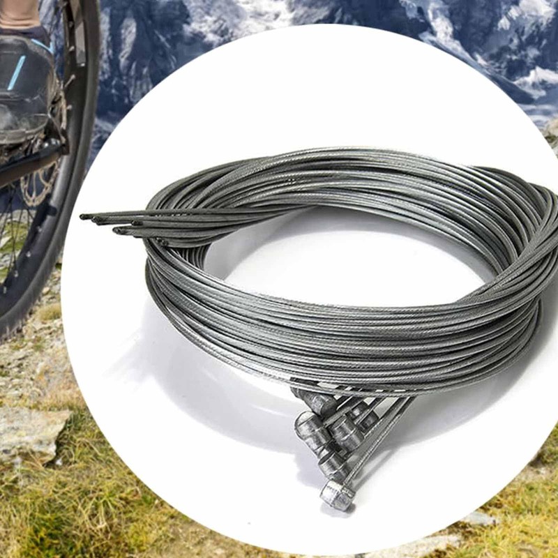 10 PCS Universal Inner Bike Brake Cable, 1.75m Bicycle Brake