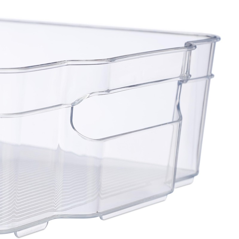 Relaxdays Fridge Storage 2 Pack Kitchen Organizer Food HLP 9