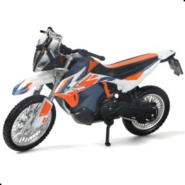 Risopen 1:18 Skala Kim 790 Abenteuer R Rally Dirt Bike Modell Spielzeug Mini Motorrad Fahrrad Spielzeug Motocross Modell Spielzeug Schwarz Motorrad Modell Spielzeug Supercross Motorrad Modell