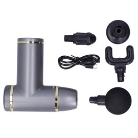Home Mini Massager Equipment Body Muscle Stimulator with 8 Speed for Muscle FitnessGray