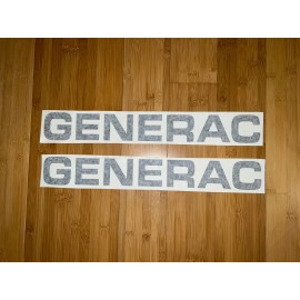 DD Generac Sticker 18” Decals (Set Of 2) - Generator Gasoline Pump Pressure Washer