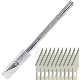 Grapelet Scalpel with 5 Replacement Blades - Precision Cutter