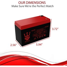 Neptune 12V 7Ah NT-1270 Rechargeable SLA Battery Combo with Charger