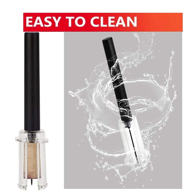 Tyzine Wine Air Pressure Pump Bottle Opener Set With Foil