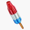 Fun Rocket Pop Popsicle Pattern Window Bumper Sticker Decal 5"