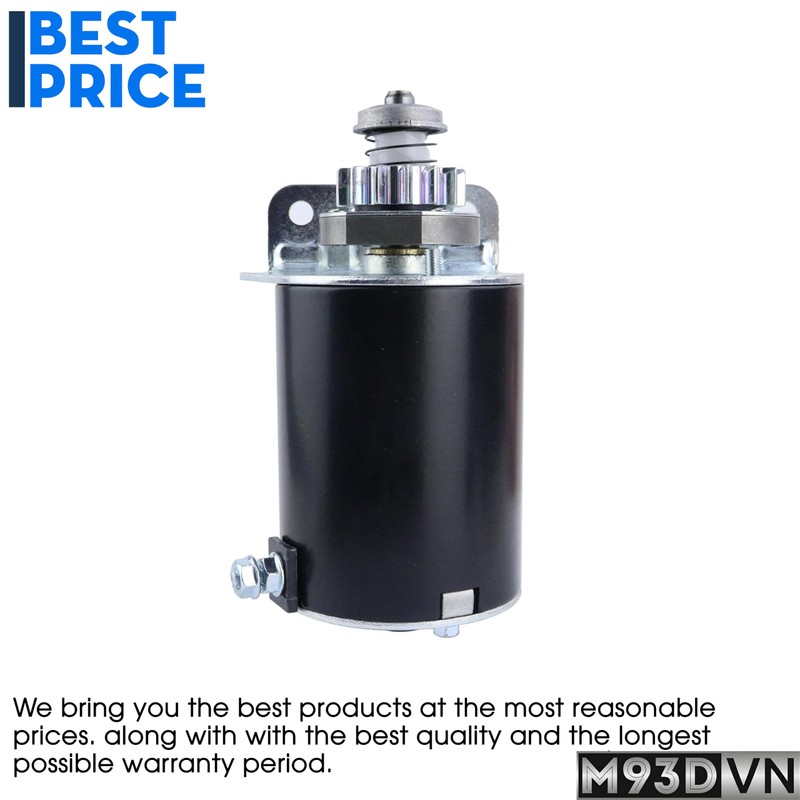 Starter Motor Replacement for Craftsman T110 Manual/Gear 42-in Riding Lawnmower,