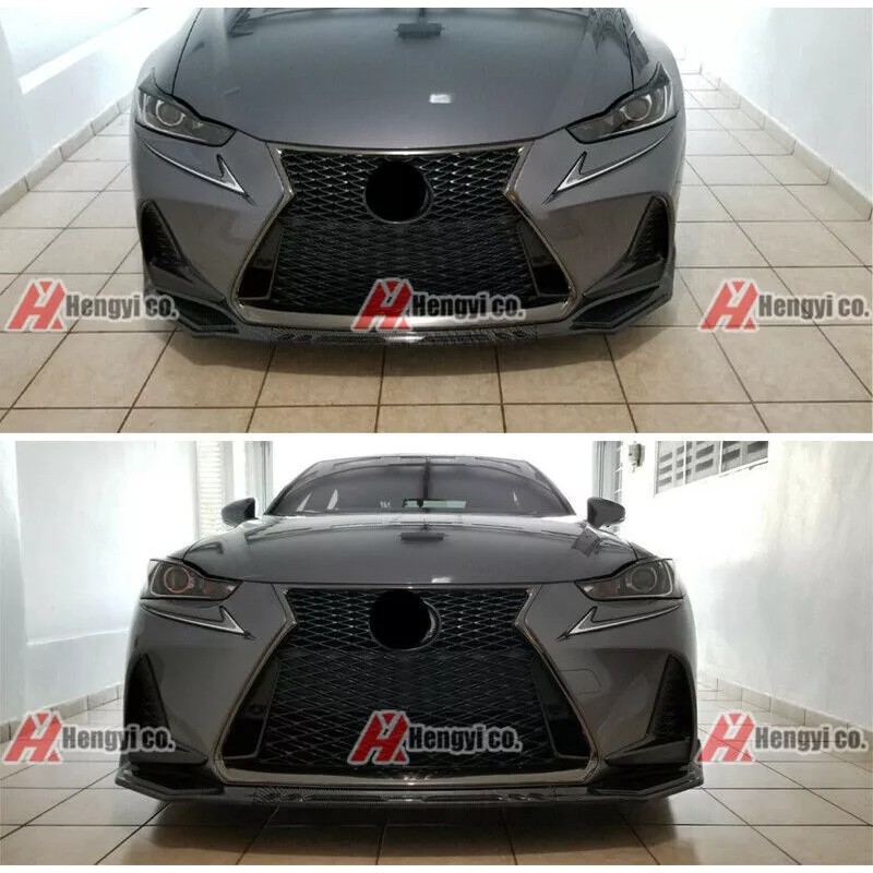 dtangor Front Lip Splitter For Lexus IS F-Sport IS200t IS300