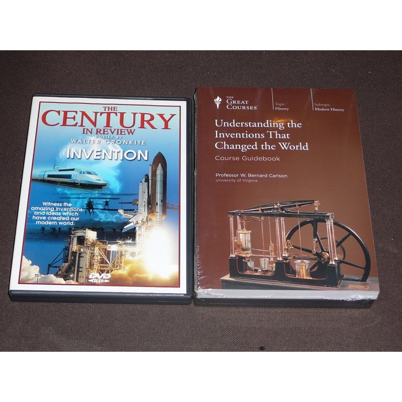 Teaching Co Great Courses DVDs UNDERSTANDING INVENTIONS CHANGED WORLD +