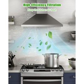 2 Pcs WB02X11012 Range Hood Grease Filter Compatible with GE Series JV565H1BB JV565H1CC JV565H1WW Range Hoods and Multiple Brands and Models, Washable Filter Replace 1084673 AH951994 EA951994 PS951994