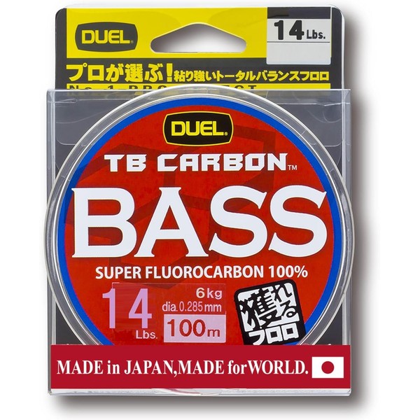 DUEL TB Carbon Fluorocarbon Line – High Strength & Sensitivity