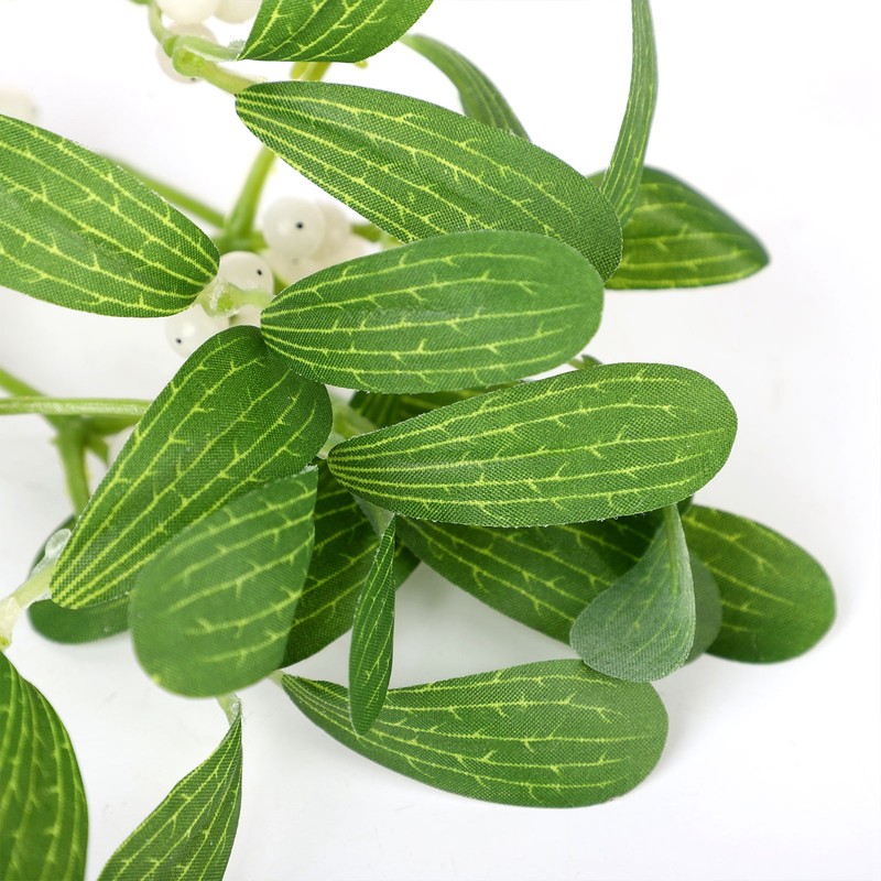 Artificial Mistletoe Leaves Christmas Decoration