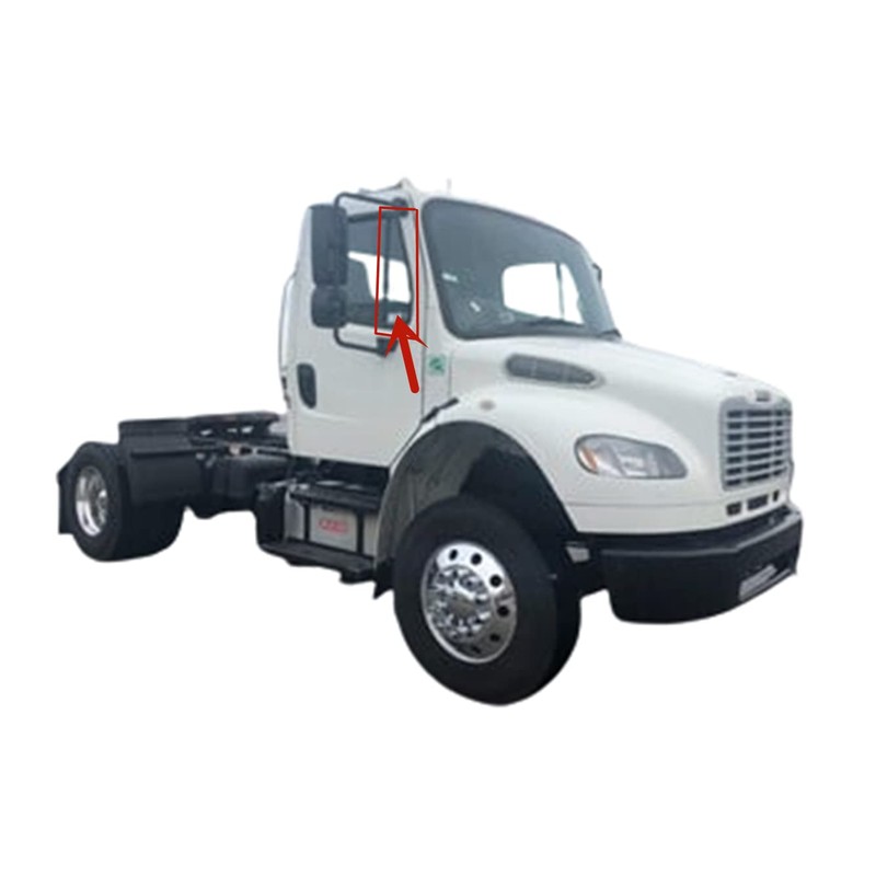 Stationary Style Passenger Right Side Front Vent Window Vent Glass