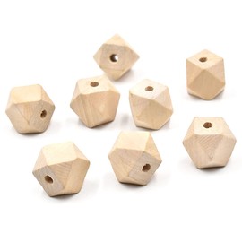 DAHI Wooden Beads Diameter 20 mm - Wooden Balls Craft Beads for DIY Jewellery Accessories