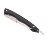 Beard Blade Holder Stainless Steel Foldable Manual Barber Straight Edge