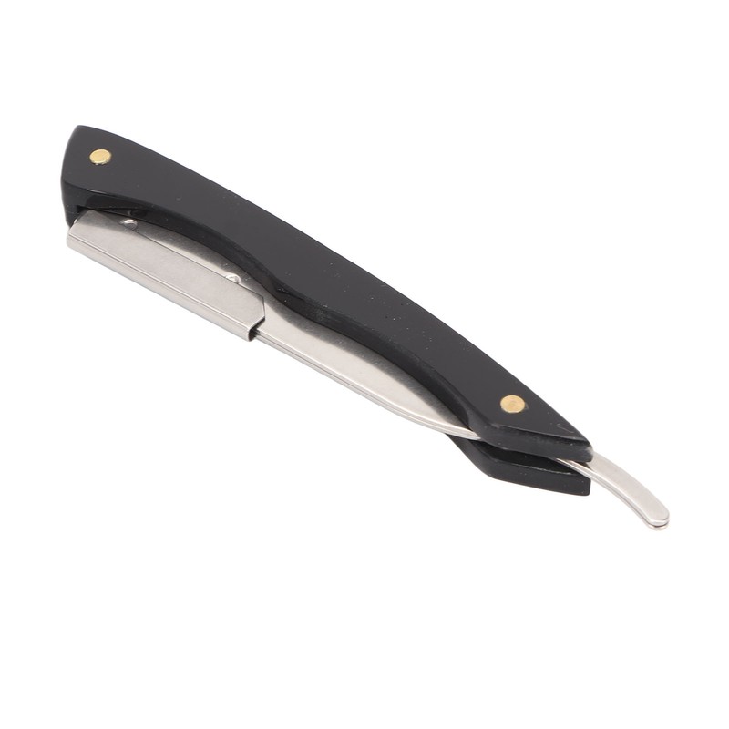Beard Blade Holder Stainless Steel Foldable Manual Barber Straight Edge