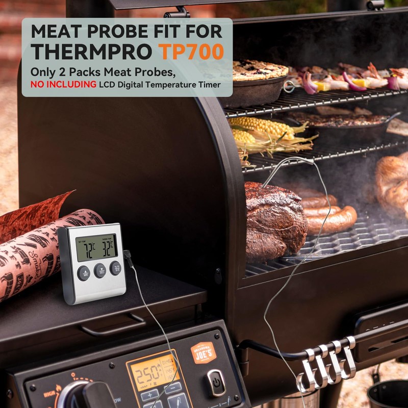 Tp700 Probe Thermometer Digital Meat Food Grill BBQ Cooking Kitchen