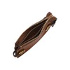 Fossil Women's Kier Card Case, brown