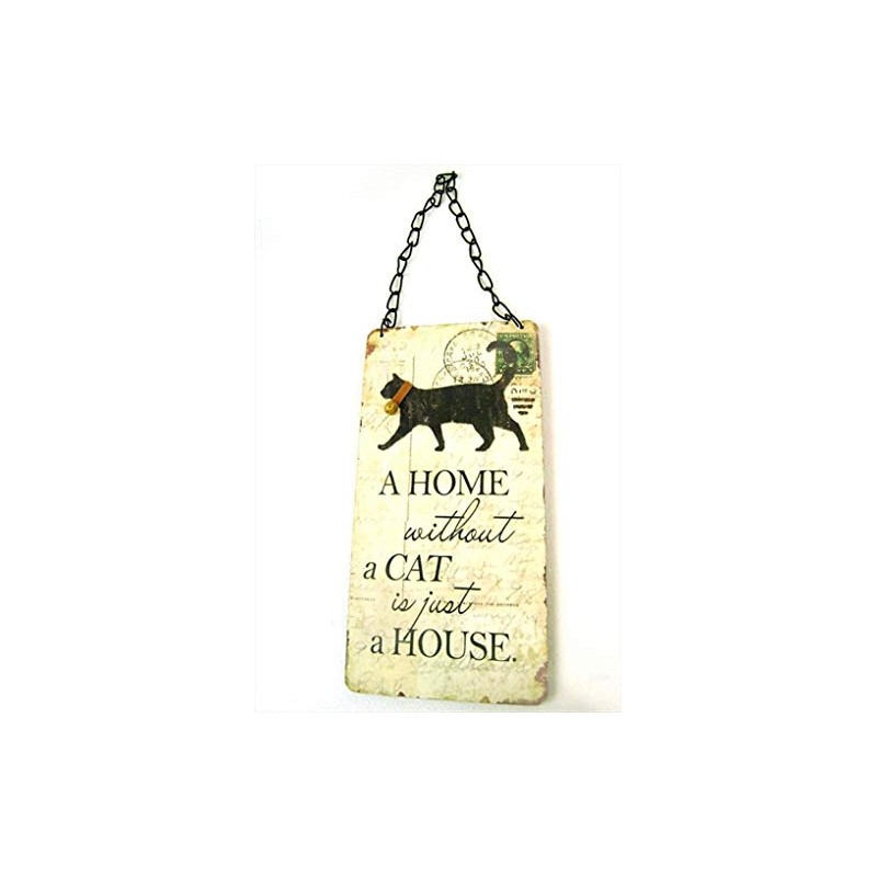 A Home without a Cat is Just a House Hanging