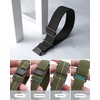 BINLUN Replacement Watch Band, Elastic Nylon Fabric, Waterproof, Military Strap,