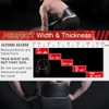 Jaffick Weight lifting Belt for 7MM Leather Pro Power Gym