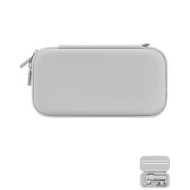 Lokyoyo Portable Waterproof Carrying Case for Insta.360 Flow 2 Pro, PU Leather Material, Strong Storage Bag for Insta.360 Flow 2 Pro Gimbal Stabilizer and Accessories, Grey, Portable, Heavy Duty, gray