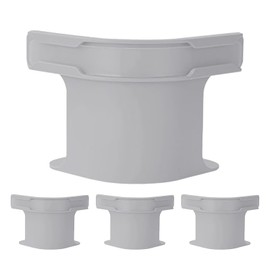 ZVCXOE 4-Piece Sheet Fasteners Bedspread Clips with Locking Strips Removable Sheets Secure and Tight Fitted Non-Slip Corner Clips 8.07x6.38x5.07 inches Gray