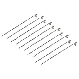 Aexit 10 (fastener) Pcs Beading Hook Pulling Feather Hair (20ry792qf610) Extension Kit