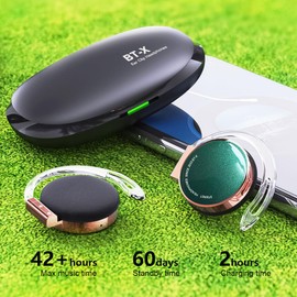 BEVCEFCC Bluetooth Earhook Open Earbuds Wireless Ear Hanging Headset Clip on Earphones for Work Walking