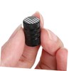 ABOOFAN 4pcs American Flag Tire Valve Caps Durable Tire Stem