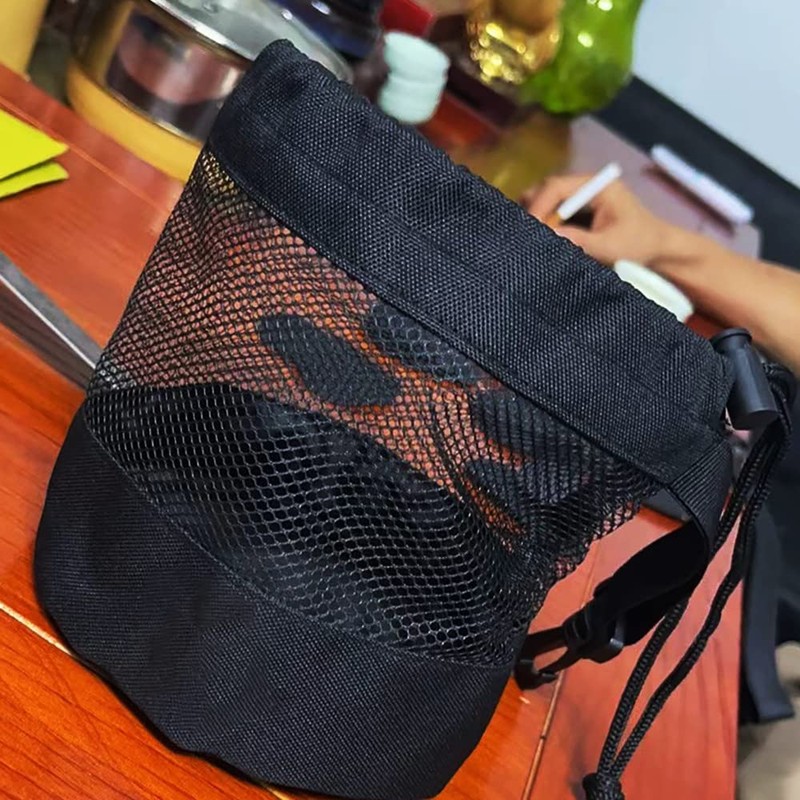 Tiardey 16 Golf Ball Holder,Golf Balls Holder Storage Net Bag